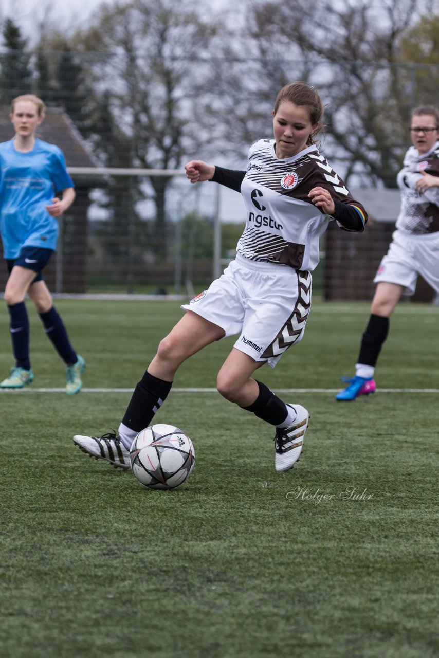 Bild 114 - B-Juniorinnen Ellerau - St. Pauli : Ergebnis: 1:1